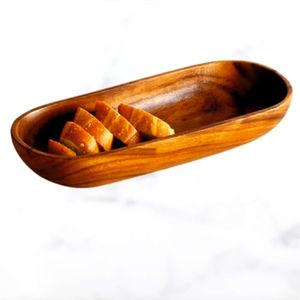Bandeja DE SERVICIO DE MADERA Bandeja de servicio decorativa elegante - Product Image 1