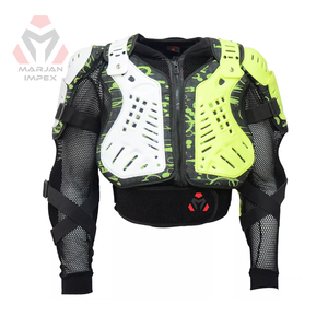 Chaqueta de Protección para Motocross, Armadura Transpirable, % Poliéster, Talla Grande, Unisex, Negra, Todas las Tallas, Verano, Invierno - Product Image 1