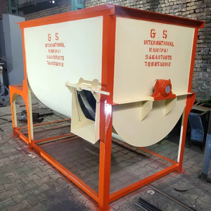 Machine de mélangeur à engrenages en acier doux triphasé robuste équipement de traitement d'alimentation à haute productivité tout neuf - Product Image 1