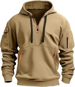 Sudadera con Capucha de Forro Polar Personalizada al por Mayor, Sudadera de Mezcla de Algodón, Sudadera Clásica Bordada para Hombre, Invierno 2024 - Product Image 5