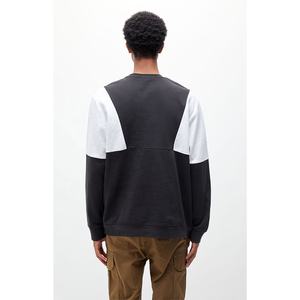 Sudadera con capucha para hombre, de alta calidad, venta al por mayor, de manga larga y cuello redondo en blanco, ropa de invierno - Product Image 2