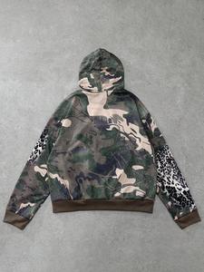 Sweat à capuche court pour femme avec tissu en mélange de coton doux et esthétique Y2K à la mode disponible en plusieurs couleurs et en option de marque privée - Product Image 4