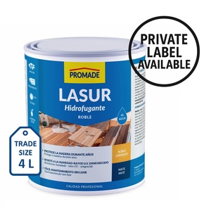 Protector de Madera para Exteriores Personalizable, Laca de Roble a Base de Agua, Sin Solventes, Acabado Mate, OEM/Privado, 4 L - Product Image 2