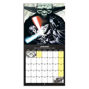 Calendario Promocional Clásico de Star Wars 2025 - Product Image 1