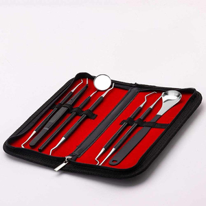 Nouvel ensemble de curettes dentaires manuelles de haute qualité en acier inoxydable pour le détartrage et le nettoyage des dents (8 pièces) - Product Image 2