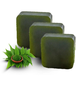 Barra sólida de jabón antimicótico de neem de alta calidad de exportadores y proveedores del sur de la India al mejor precio para limpieza básica - Product Image 1
