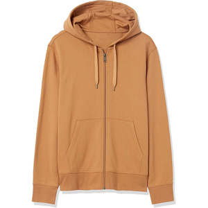 Vente chaude Zipper Hoodies Pour Hommes 100% Coton Matériel Léger Manches Complètes Respirant Quickdry Logo Personnalisé - Product Image 5