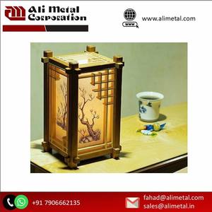 Lanterne à bougies en bois pour les célébrations festives Articles en bois pour l'approvisionnement mondial en provenance d'Inde - Product Image 3