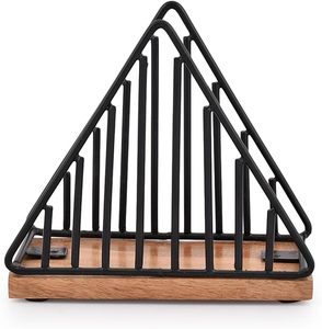Fil métallique de vente chaude et porte-serviettes de base en bois au prix de gros de l'Inde - Product Image 3