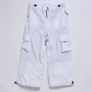 Pantalones de nieve cálidos de invierno personalizados a la moda 2025, pantalones de esquí holgados de alta calidad para exteriores, a prueba de viento, impermeables, para adultos, esquí de nieve con bolsillo - Product Image 1