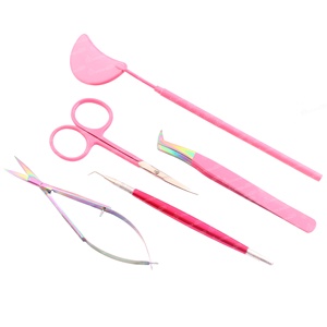 Pinzas de extensión de pestañas personalizadas Herramientas de injerto de pestañas de suministro personalizado a granel con etiqueta privada para la venta - Product Image 1