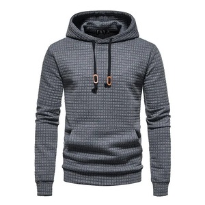 2024 nuevos hombres Slim de manga larga de punto suéter con capucha otoño Casual deportes al aire libre Tops en tamaño 6XL con estampado de soplo - Product Image 6