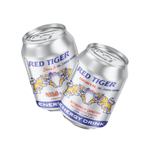 Red Tiger 250ml Boisson énergétique à faible teneur en glucides OEM ODM Marque privée Vietnam Fournisseur en gros de boissons gazeuses Produits FMCG - Product Image 5