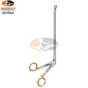 JACKBILLY Schlesinger Disque intervertébral en acier inoxydable de 9 pouces Rongeur 3x10mm Bite Instrument chirurgical avec mâchoires dentelées - Product Image 2