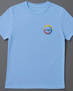 Wholesale Branded 180gsm 100% Cotton Solid T-<b>Shirt</b> <b>for</b> Men Custom Printed Oversized Fit DTG Digital Print Breathable Compressed - Product Image 6