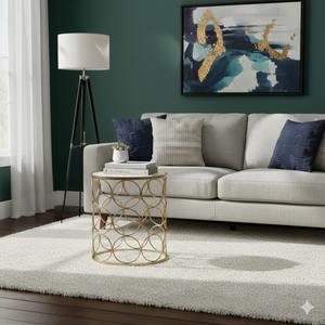 Juego de Mesas de Centro Apilables de Primera Calidad con Estética Moderna, Acero Inoxidable Ecológico para Sala de Estar y Decoración del Hogar - Product Image 3