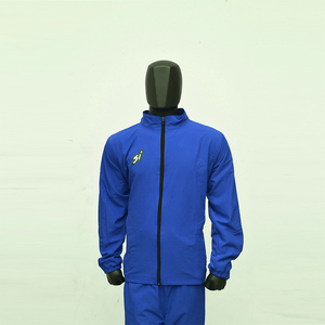 ชุดวอร์มสำหรับผู้ชายชุดวอร์มผ้าฝ้ายธรรมดาแบบปักตามสั่ง - Product Image 4