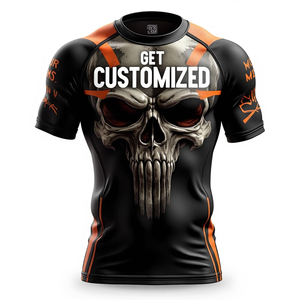 Rashguards Sublimés Personnalisés MMA pour l'Entraînement en Arts Martiaux, la Gym, les Sports et la Performance Athlétique – Respirants - Product Image 3