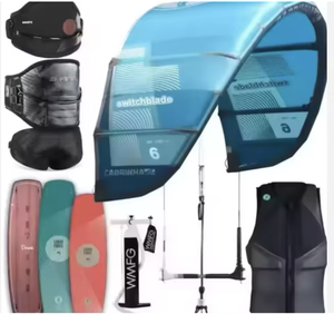 NOUVEAU Cabrinha Switchblade 12m, cerf-volant portable noir durable avec garantie de 3 ans, kiteboarding, kitesurf, lacs, rivières, fabriqué en Chine - Product Image 1