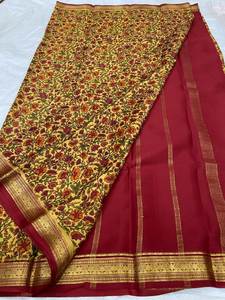 Magnifique Sarees en crêpe georgette imprimé - Product Image 6