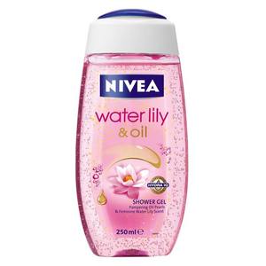 Gel douche pour femmes, huile de lys d'eau, hydratant, nettoyant pour le corps, contrôle du sébum, anti-âge, nourrissant, nettoyant doux pour la peau, soin quotidien - Product Image 1