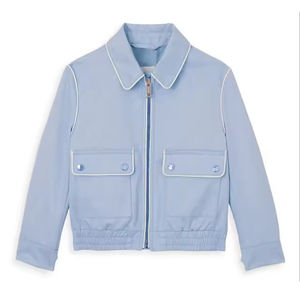 Casual Collar Stylish Windbreaker Sport Oversized Zipper Canvas Clothing <b>Jacket</b> for <b>Men</b> <b>Men's</b> Casual <b>Slim</b> <b>Fit</b> <b>Jacket</b> - Product Image 6