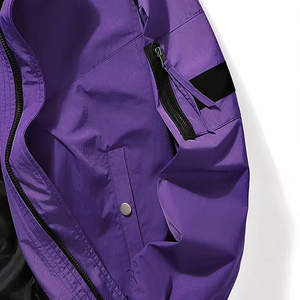 Chaqueta Bomber Personalizada para Hombre, Nueva Llegada 2026, OEM, Cuello Alto, Bolsillo Frontal, Invierno, Vintage, Secado Rápido y Transpirable - Product Image 5