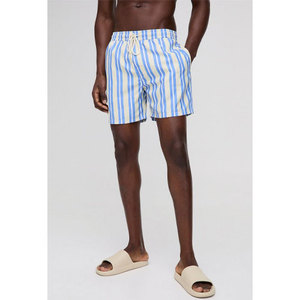 2025 nuevos pantalones cortos estampados de verano para hombre, pantalones cortos de gimnasio sueltos transpirables con 100% poliéster - Product Image 4