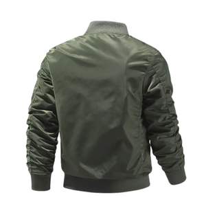 Chaqueta Bomber Impermeable para Hombre, Chaqueta Cortavientos de Moda, Ropa Masculina, Chaqueta de Corte Cuadrado con Cuello Acanalado - Product Image 6