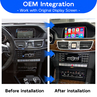 Module d'interface décodeur sans fil Apple CarPlay Android Auto pour Mercedes Benz Classe E E250 W212 E200 E300 E350 2011-2016