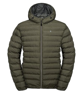 Veste matelassée à motif uni pour homme, veste d'hiver légère en duvet matelassée personnalisée pour homme, vestes OEM - Product Image 3
