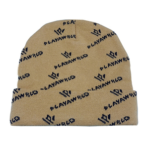 Bonnet d'hiver en acrylique à logo imprimé sur toute la surface, design personnalisé, bonnet d'hiver en crochet à logo, MIDEN INTERNATIONAL. - Product Image 5