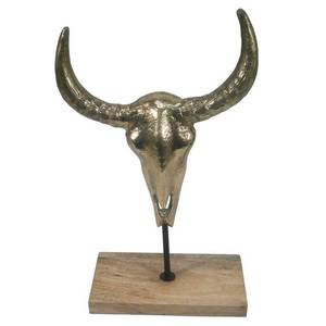 Animal Head <b>Table</b> <b>Shelf</b> Decoration Figurine Multi Occasion Bull Head Electroplating High Quality Long Lasting Finishing - Product Image 1