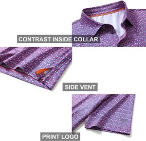 Polos informales de alta calidad OEM a precio de fábrica para hombre, Polo bordado transpirable de secado rápido a granel para Polo personalizado - Product Image 4