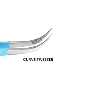 Pinzas Profesionales para Extensión de Pestañas de 75 Grados de Marca Privada, Agarre Fuerte, Delgadas, Rectas, Punta de Fibra para Volumen - Product Image 4