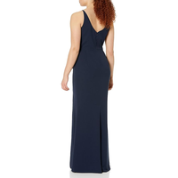 Robe de bureau de travail sans manches pour femmes robe crayon en tweed tendance pour femmes élégante affaires moulante taille vêtements de travail