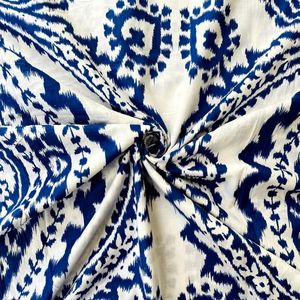 Vải Bằng Sân In Voile Vải Mềm Vải Cho Ăn Mặc Làm Crafting Bọc Ấn Độ Tay Khối Hoa 100% Tinh Khiết Bông 04 - Product Image 3