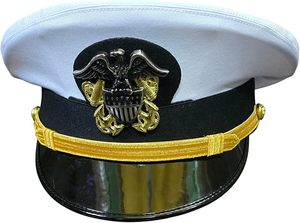Nueva gorra/sombrero de Oficial Profesional de excelente calidad-Gorra con visera de la Fuerza Aérea-accesorio de uniforme para hombres/mujeres-diseño y logotipo OEM - Product Image 4