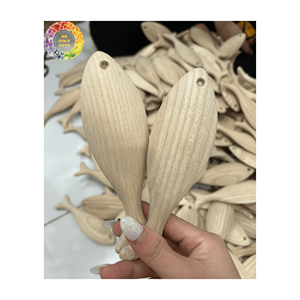 Juguetes de peces de madera tallada, venta al por mayor, duraderos, ecológicos, hechos a mano en Vietnam, calidad de exportación, asequibles para pedidos a granel - Product Image 1