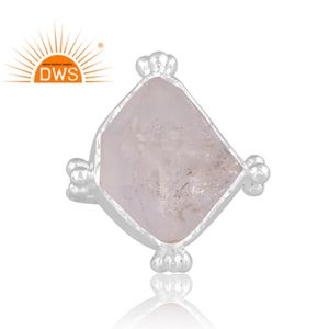 Dernière bague en diamant Herkimer naturel en argent sterling 925 fin bijoux personnalisés pour femmes cadeau pour elle - Product Image 2