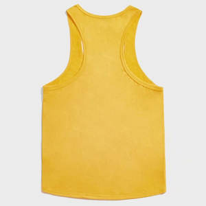 Vente directe usine – Débardeur respirant 100 % coton grande taille pour homme, col rond, haute qualité, vêtement décontracté d'été pour le fitness – Pakistan - Product Image 2