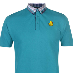 เสื้อผ้ากีฬาลำลองผู้ชาย ฤดูร้อน 2024 ผ้าถักเนื้อนุ่ม 100% คอตตอน ป้องกันรอยยับ มีกระเป๋าเสื้อ แขนสั้น คุณภาพสูง - Product Image 3