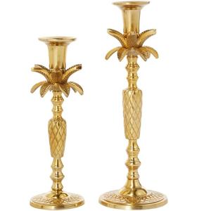 Fournisseur indien Bougeoir en métal doré pour la décoration de la maison pour la table à manger ou le salon disponible au prix d'usine - Product Image 2