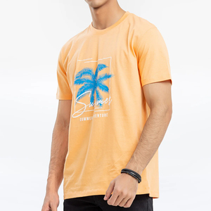 Unisex 100% Cotton Crewneck T-Shirt High Quality Oversized Boxy Heavyweight Bulk Graphic DTG Printed Customised Blank T-Shirts - Product Image 3