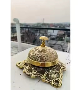 Meilleure cloche de table nautique en laiton cloche de bureau vintage avec finition polie pour décoration de bureau et d'hôtel cloche d'appel de table à la maison - Product Image 3