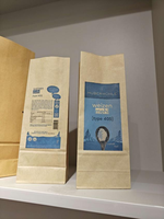 Machine à sacs en papier SOS à fond plat FD350 pour la restauration à emporter, les services alimentaires et l'emballage de boulangerie, pour l'emballage d'épicerie