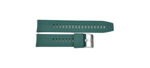 Bracelet de montre sport unisexe JD467, résistant à l'eau, en silicone souple vert, léger, durable, boucle en acier inoxydable 20-22 mm - Product Image 4