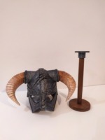 Casque Viking Arwin personnalisé fait main en acier avec cornes, qualité supérieure, casque grec portable pour déguisement d'Halloween, cadeau réutilisable pour amis, OEM