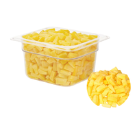 SPECIALE AANBIEDING Vietnam Productie Premium Kwaliteit Zoete Geconserveerde Ananasballetjes 580ml met Sirop