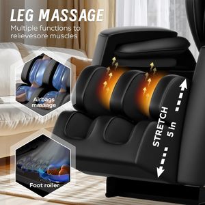 Sillón de Masaje SL Track Inteligente para el Hogar, Cabina Espacial de Masaje de Cuerpo Completo, Sillón de Masaje de Gravedad Cero de Alta Gama, Totalmente Automático - Product Image 5